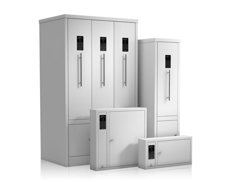 All KeyControl key cabinets designed for key management
