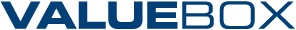 Logotipo de ValueBox para la gestión de objetos de valor